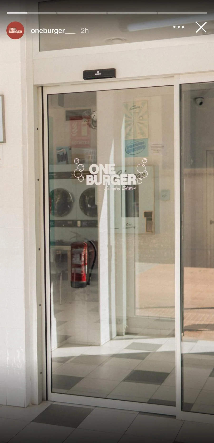 Discover One Burger Laundry edition