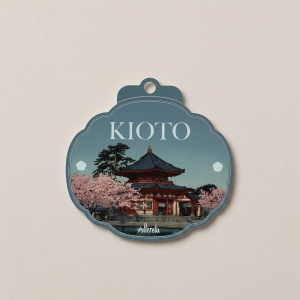 Pegatina Grande Voltereta Kioto